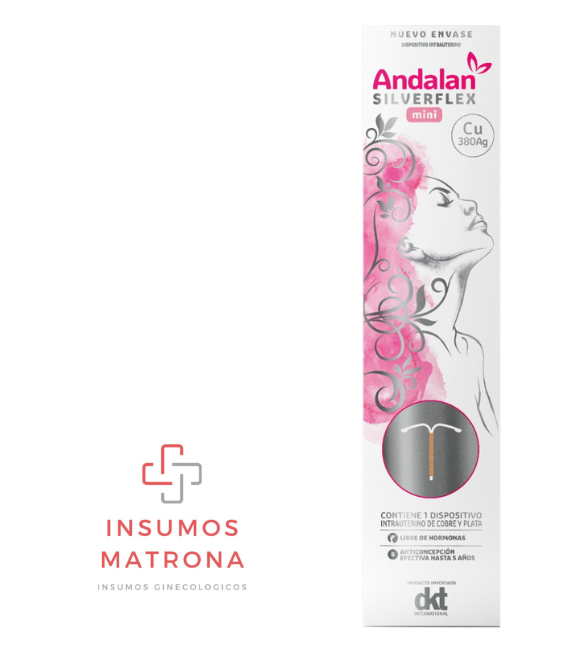 Dispositivo Intrauterino ANDALAN Silverflex Mini Cu 380 Ag