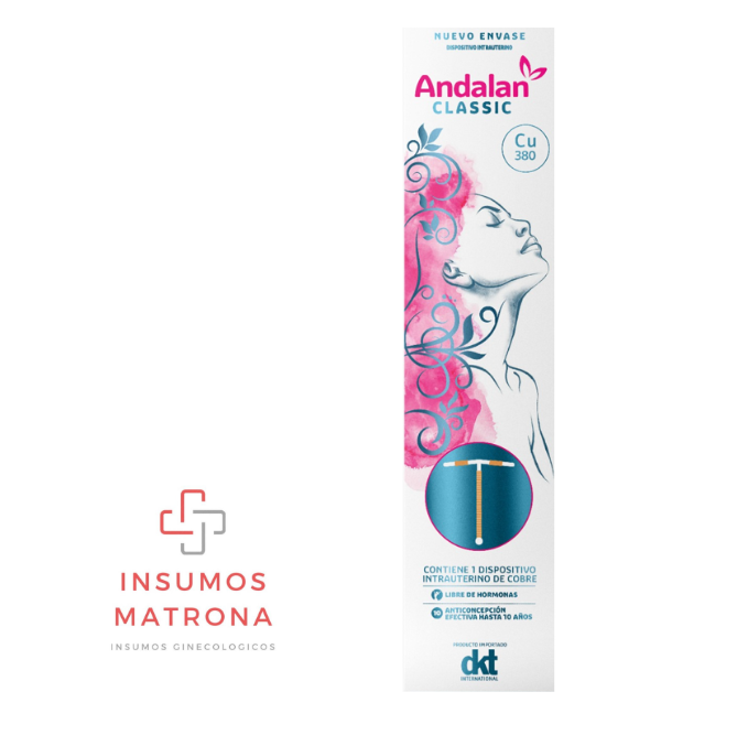 Dispositivo Intrauterino T de Cobre 380 ANDALAN