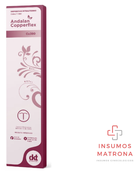 Dispositivo Intrauterino ANDALAN Copperflex Cu 380
