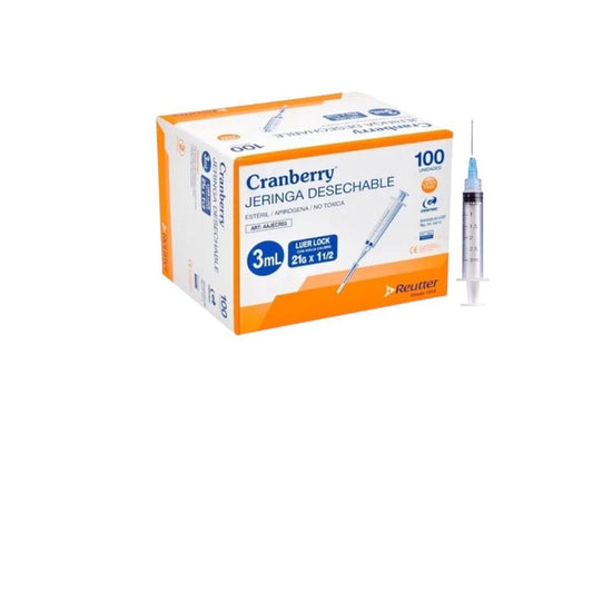 Jeringa 3ml x 1 unid